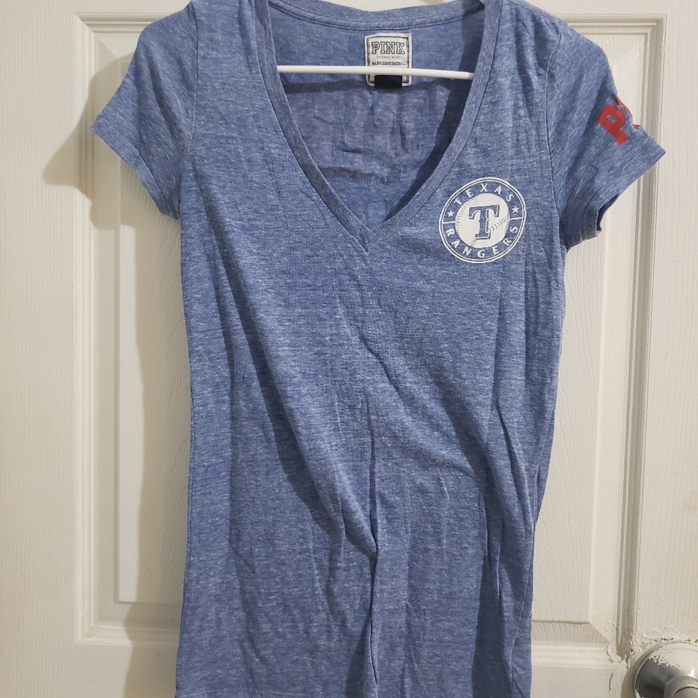 Pink VS college tee